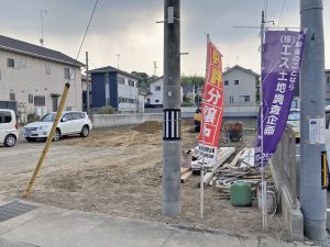 中庄　分譲地